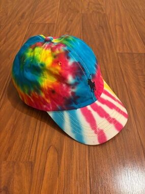 Polo Ralph Lauren Tie-Dye Baseball Cap Multicolor